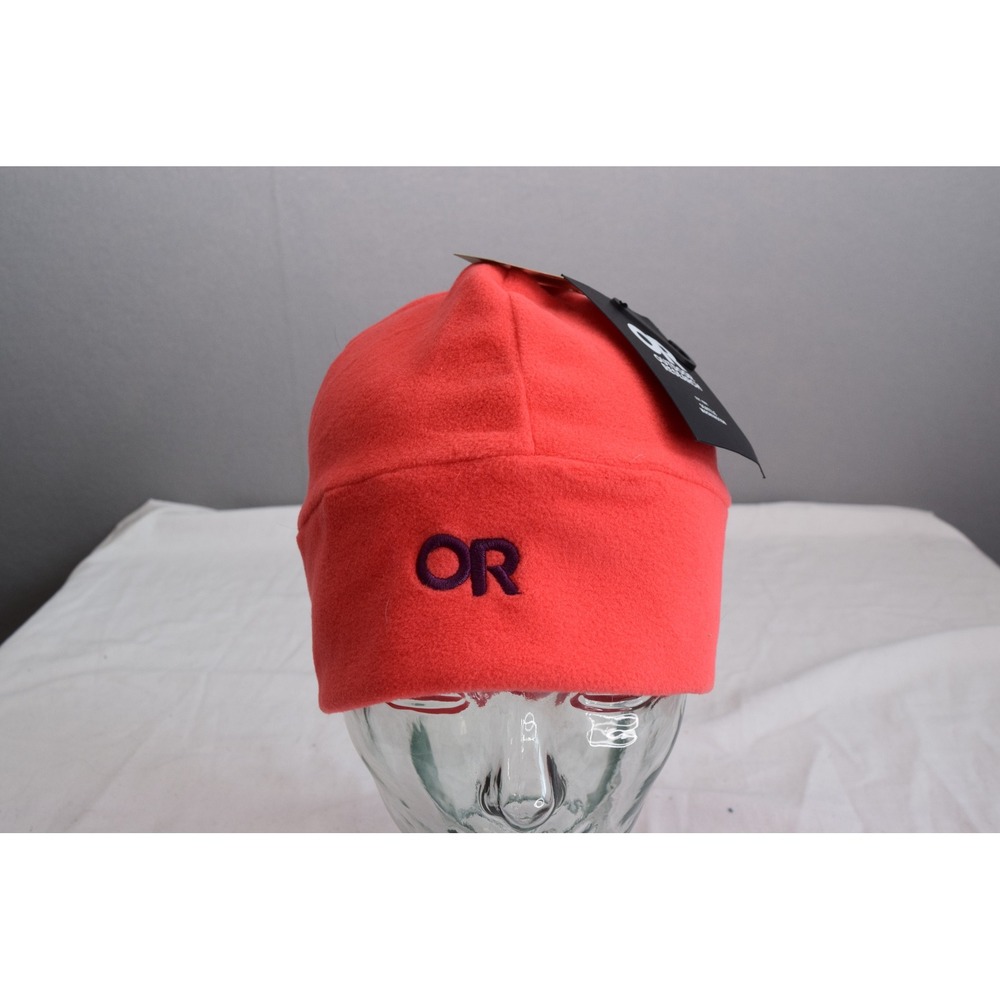 Outdoor Research Polartec 100 Beanie L/XL Sunrise Pink Fleece Hat Women New